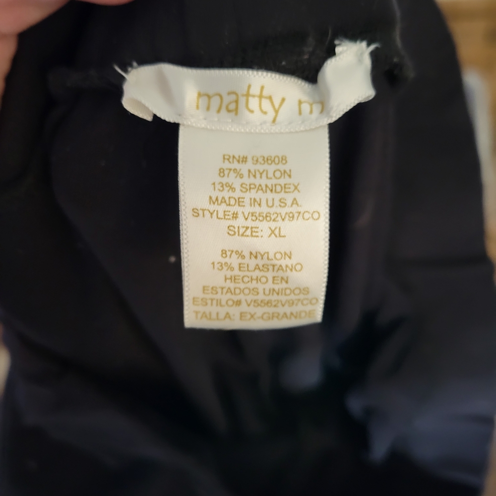 3/20$*Matty M Black Spandex Pants